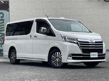 トヨタ グランエース プレミアム 1オーナー 純正ナビ 360カメラ ベージュ革