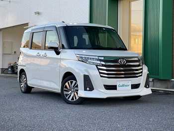 トヨタ ルーミー カスタムG 禁煙車 スマアシ 4WD 純正ナビ 360度カメラ