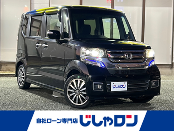 ホンダ Ｎ ＢＯＸ カスタム G ターボ Lパッケージ 純正ナビ 両側パワスラ バックカメラ