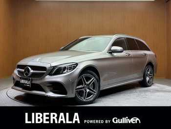 メルセデス・ベンツ Ｃ２００ ステーションワゴン アバンギャルドAMGライン ACC 黒革 ナビ Bカメラ  衝突軽減B BSM LKA