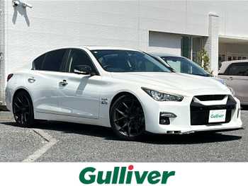 日産 スカイライン ハイブリッド 350GT Type P エアロ ナビ 黒革 SR ニスモマフラー 19AW