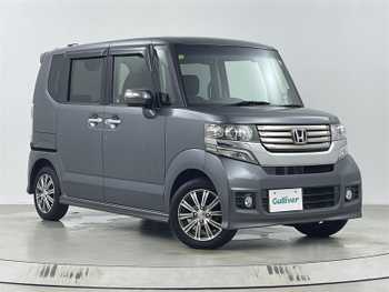 ホンダ Ｎ ＢＯＸ カスタム G Lパッケージ ナビ バックカメラ 前方ドライブレコーダー