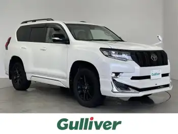 トヨタ ランドクルーザー プラド TX Lパッケージ マットブラED SR モデリスタ ベージュ革 純正9型ナビ