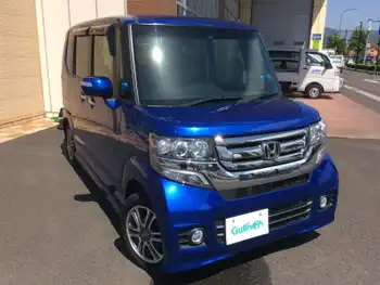 ホンダ Ｎ ＢＯＸ カスタム G Lパッケージ 社外メモリーナビ/バックカメラ/ETC