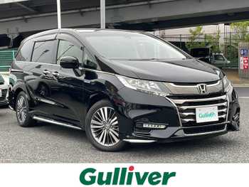 ホンダ オデッセイ ハイブリッド アブソルート ホンダセンシング 純正ナビ　ハーフレザーシート