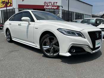 トヨタ クラウン ハイブリッド RS アドバンス 禁煙車 純正ナビ 衝突軽減 クルコン ETC