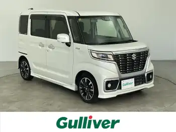 スズキ スペーシア カスタム HYBRID XS 純正メモリナビ 全方位モニター Wパワスラ