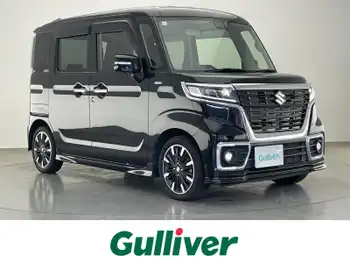 スズキ スペーシア カスタム HYBRID XS 純正8型ナビ 全方位 シートヒーター 禁煙車