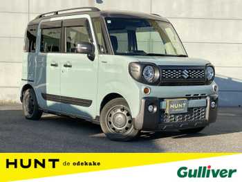 スズキ スペーシア ギア HYBRID XZ 後ソナー 8インチナビ Bカメラ パワスラ