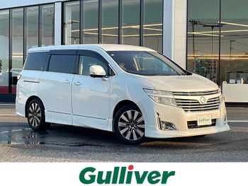 日産 エルグランド 350HWS アーバンクロム 純正HDDナビ バックカメラ フリップダウン