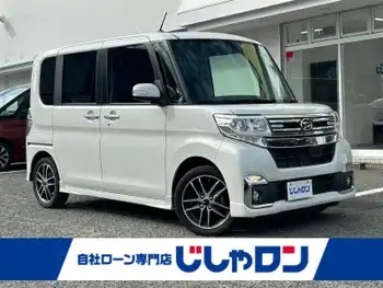 ダイハツ タント カスタム RS SAⅡ 純正ナビ 両側パワスラ ETC Bカメラ LED