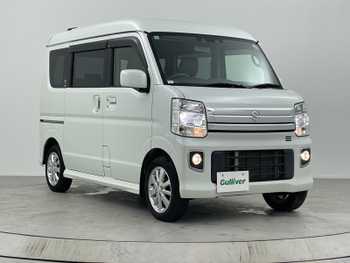 スズキ エブリィ ワゴン PZターボ ワンオーナー社外ナビETC片側Pスラ純AW