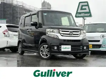 ホンダ Ｎ ＢＯＸ カスタム G Lパッケージ Clarionナビ Bluetooth 禁煙車 Bカメ ETC