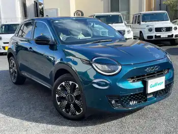 フィアット フィアット ６００ ラ プリマ 1オーナー ベージュ革 ナビ Bカメラ ETC2.0