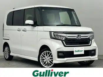 ホンダ Ｎ ＢＯＸ カスタム EX ターボ 寒冷地/Bカメラ/TV/BT/ETC/両側パワスラ