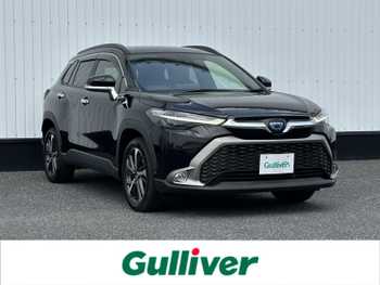 トヨタ カローラ クロス ハイブリッド Z 純正9型ナビフルセグ置くだけ充電電動リア