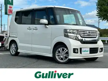 ホンダ Ｎ ＢＯＸ カスタム G Lパッケージ 純正ナビ/フルセグTV/BT/ETC/片側パワスラ/