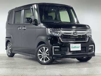 ホンダ Ｎ ＢＯＸ カスタム L 純正8型ナビ 片側電動 Hセンシング LED AHB