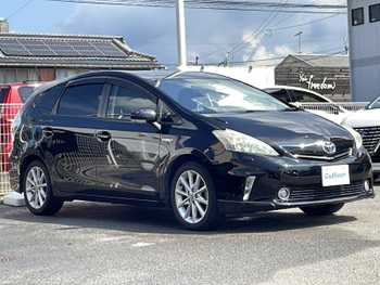トヨタ プリウス α S ツーリングセレクション 純正ナビ BT フルセグTV Bカメ ドラレコ