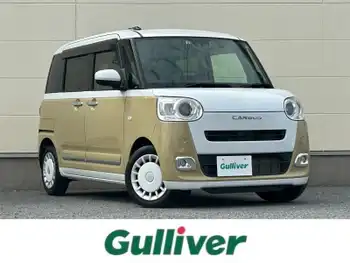 ダイハツ ムーヴ キャンバス ストライプス G ターボ 純正ナビ ドラレコ ETC 純正フロア温席