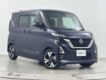 日産 ルークス ハイウェイスター Gターボ 純正9型ナビ 全方位 両側電動 純正ドラレコ