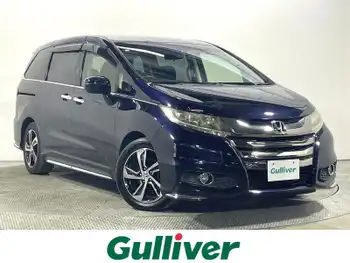 ホンダ オデッセイ アブソルート・Xホンダセンジング 純正8incナビTV バックカメラ ハーフレザー