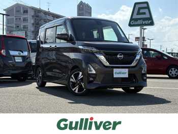 日産 ルークス ハイウェイスター Gターボ 純正ナビ　全方位カメラ　両側パワスラ　