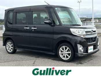 ダイハツ タント カスタム X SA 4WD  AW HDDナビ  衝突被害軽減システム