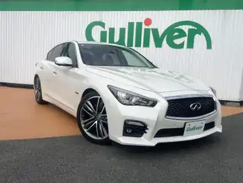 日産 スカイライン ハイブリッド 350GT Type SP アラウンドビューモニター/社外ダウンサス