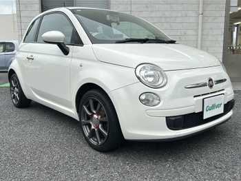 フィアット ５００ スーパーポップ トポ 社外ナビ ミラードラレコ前後 純フロア ETC