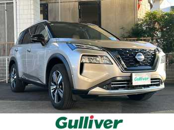 日産 エクストレイル G e－4ORCE 1オーナー ナッパ茶革 サンルーフ 全方位