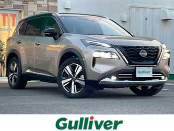 日産 エクストレイル G e－4ORCE 1オーナー ナッパ茶革 サンルーフ 全方位