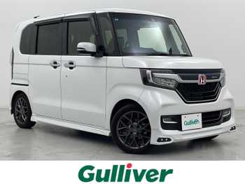 ホンダ Ｎ ＢＯＸ カスタム G EX ターボ ホンダセンシング 1オーナー 無限エアロ 両側電動 純正SDナビ