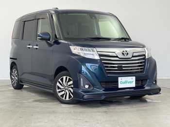 トヨタ ルーミー カスタムG S 純正メモリナビ TRDエアロ 禁煙車