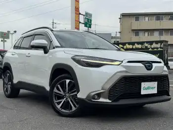 トヨタ カローラ クロス ハイブリッド Z ワンオーナー TSS 純正ナビ フルセグ LED