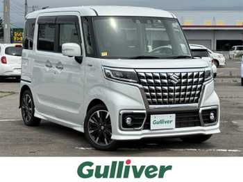 スズキ スペーシア カスタム HYBRID XS ターボ ナビ/TV/衝突軽減/全方位カメラ/パワスラ