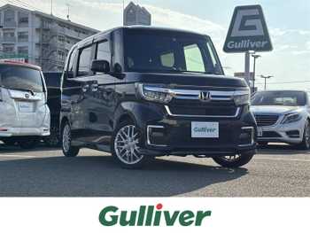 ホンダ Ｎ ＢＯＸ カスタム L ターボ Bカメラ　ブレーキホールド　ナビ　ETC