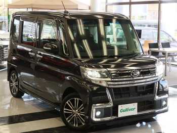 ダイハツ タント カスタム RS トップED SAⅡ ターボモデル　8インチ純正ナビ　ETC