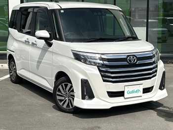 トヨタ ルーミー カスタムG 寒冷地仕様　社外9インチナビ　純エンスタ