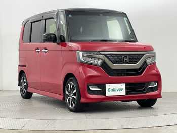 ホンダ Ｎ ＢＯＸ カスタム G EX ホンダセンシング 8インチナビ　フルセグ　両側パワスラ