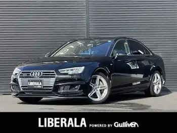 アウディ Ａ４ 2.0 TFSI クワトロ スポーツ Sライン PKG マトリクスLED 黒半革 carplay ACC 360C