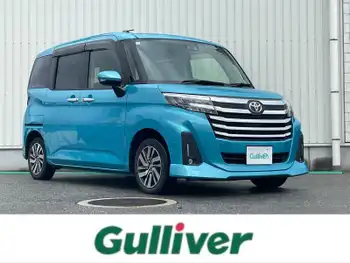 トヨタ ルーミー カスタムG 4WD純正ナビバックカメラ両側パワスラETC