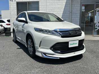 トヨタ ハリアー プレミアム 純正ナビ ETC 前後ドラレコ ハンドルカバー