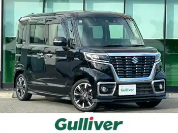 スズキ スペーシア カスタム HYBRID XS 社外ナビ 両側電動扉 衝突軽減 純正AW ETC