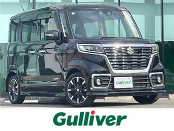 スズキ スペーシア カスタム HYBRID XS 社外ナビ 両側電動扉 衝突軽減 純正AW ETC