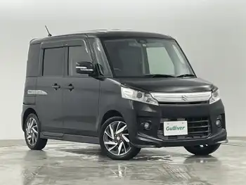スズキ スペーシア カスタム TS 社外ナビ フリップダウン 衝突軽減 ETC