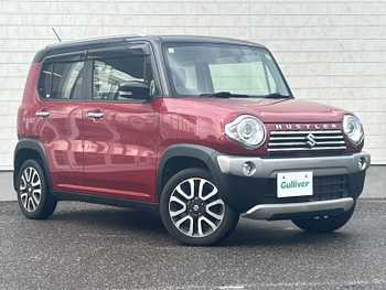 スズキ ハスラー Jスタイル Ⅱ ターボ 4WD SDナビ フルセグTV 横滑り クルコン