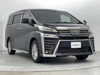 トヨタ ヴェルファイア ハイブリット ゴールデンアイズⅢ 純正メモリナビ　トヨタセーフティセンス