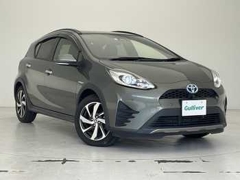 トヨタ アクア クロスオーバー グラム 純正ナビ TV 全方位カメラ ハーフレザー