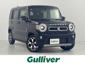 スズキ ハスラー HYBRID X ターボ 禁煙車 純正9型ナビ 全方位 衝突軽減 LED